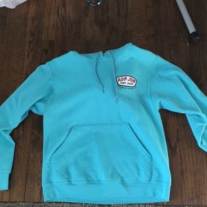A Ron Jon hoodie
